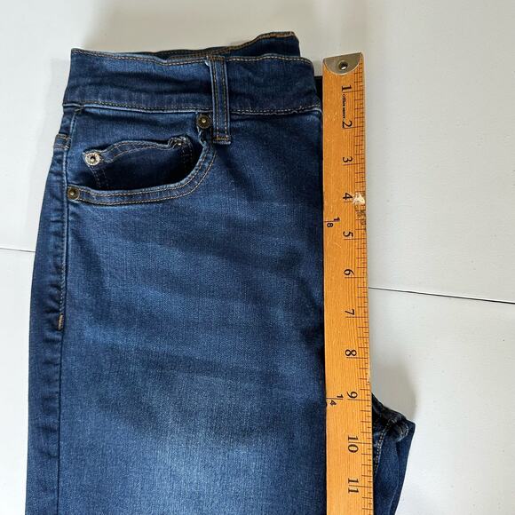 Mugsy Jeans Men 31X30 Blue Dark Wash Hamms Straight Whisker Stretch FLX3HM Denim - Picture 11 of 14